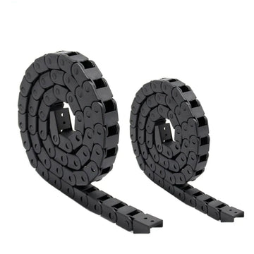 1m Black Nylon Cable Drag Chain