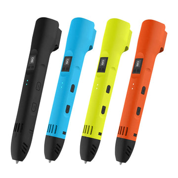3D Printing Pen Compatible With 1.75mm PLA PCL Filament LCD Display
