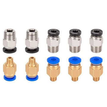 10Pcs PC4-M6 PC4-M10 Pneumatic Fitting PC4-M10 for Creality Ender